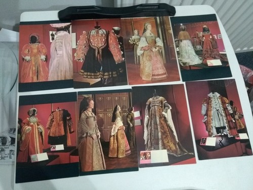 Postcards costumes used - of,