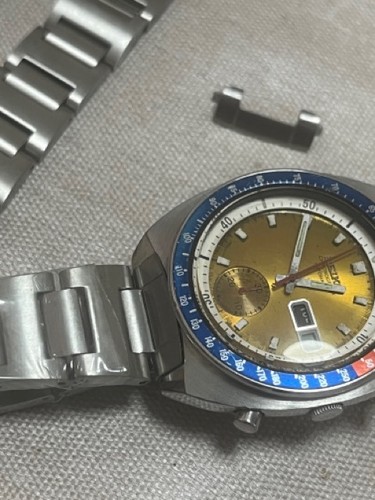 19mm steel watch band - band, fishbone