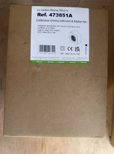 Vent axia carbon revive - vent,