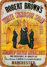METAL SIGN - White Windsor