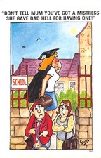 SAPPHIRE COMIC POSTCARD NO 192