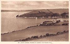 POSTCARD - ST JUST CREEK WHERE
