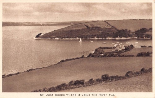 Postcard just creek where - -, st