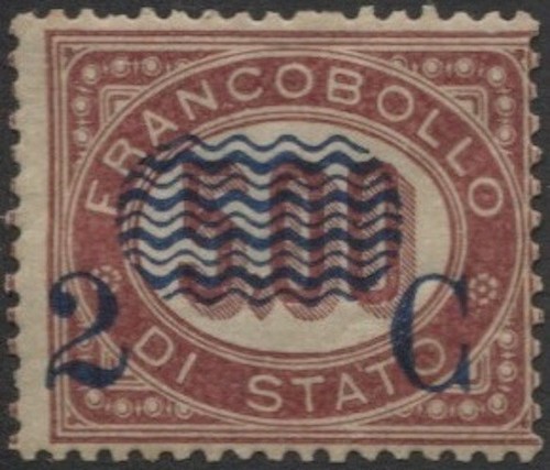 Kingdom 1878 unduline 2 c - 2,