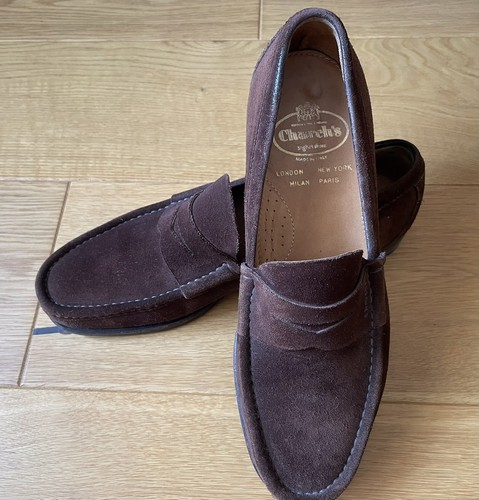Fine church brown suede - brown,