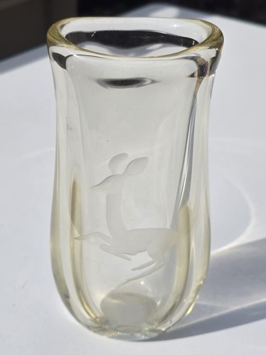Holmegaard danish vase - holmegaard, with