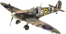 1:32 WWII Spitfire Model Kit w/ Paints, Glue, Brush – Pro Build Gift Set