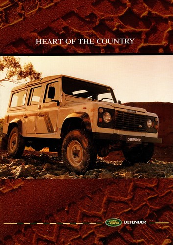 Land rover defender brochure - land,