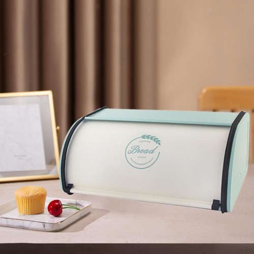 Metal bread bin - bread,