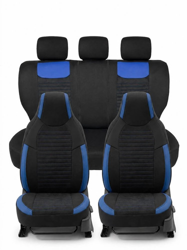 Seat covers black - black, for