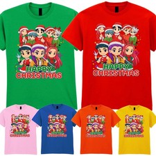 Hunterx Christmas T-Shirt Demon Xmas Costume Kpop Adult Kids Tee Top Gift