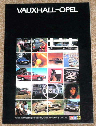 1982 vauxhall opel - vauxhall-opel, sales