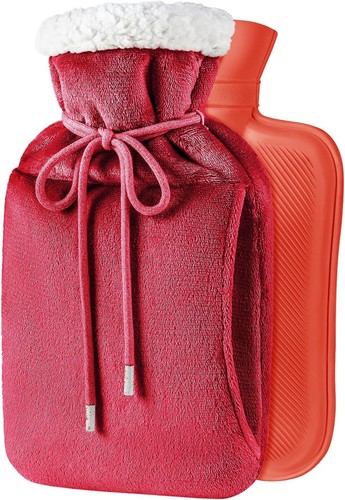 Red rubber hot water - red,