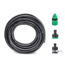 Drip Irrigation Hose Line,35 Meters I.D 4mm/O.D 7mm Black Micro Irrigation