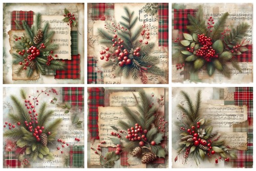 Berry christmas - a,