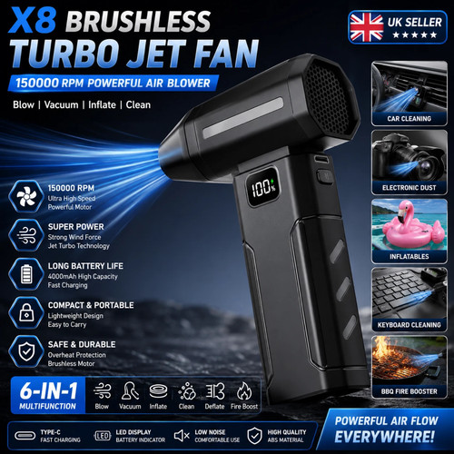 Brushless turbo jet - x8,