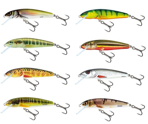 Salmo minnow sinking crankbait - sinking,