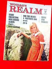 Vintage WOMAN'S REALM Magazine : 9th May 1970