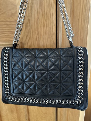 Zara ladies black bag quality - black,