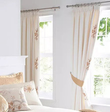 Embroidered Orient Gold Lined