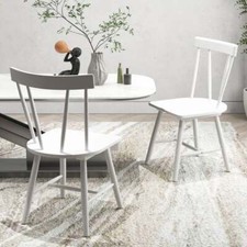 Solid Wood Dining Chairs Set