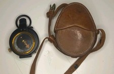 WWI Army Officer''s Compass, Verner's Patent by Ed Koehn Of Geneva (d.1915)