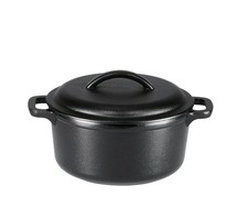 Round Pre-Seasoned Cast Iron
