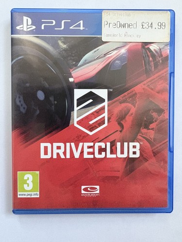 Driveclub pegi - driveclub,