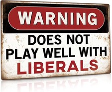 Funny Sarcastic Metal Tin Sign