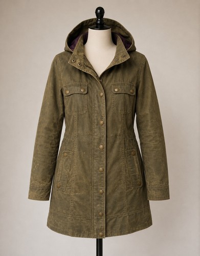 Boden women khaki hooded - women's,