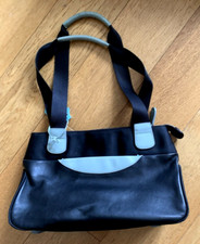 Radley Black Leather + Blue