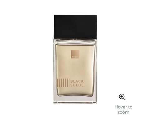 Avon black suede aftershave - suede,
