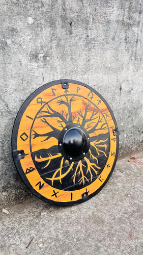 Handcrafted viking shield - handcrafted,