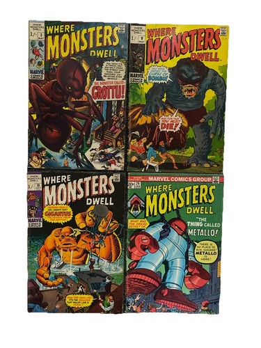 Where monsters dwell bronze - where,