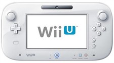 Wii U GamePad White W/Charge Cable Used