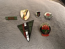 X6 Glentoran pin Badges (set 7)