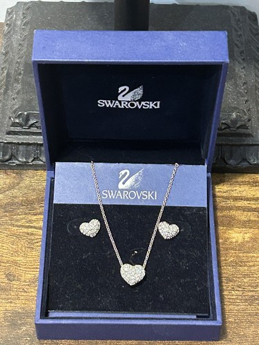 Swarovski clear heart pave - heart,