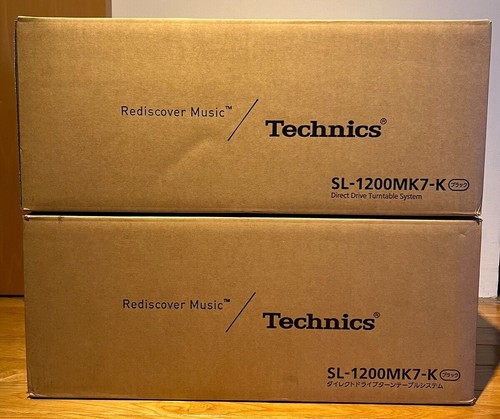 Technics 1200mk7 black 2 - sl-1200mk7-k,