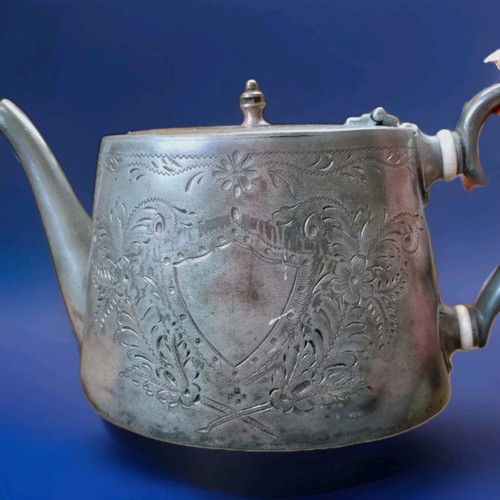 Antique victorian pewter - victorian,