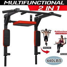 Pull Up Bar Dip 2in1 Wall