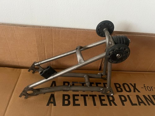 Brompton bike rear - rear, triangle