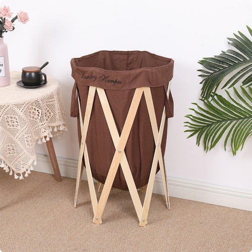 Foldable laundry hamper wood - foldable,