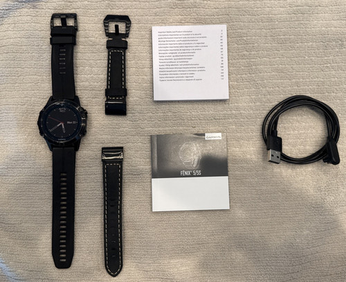Garmin fenix sapphire - fenix, 5