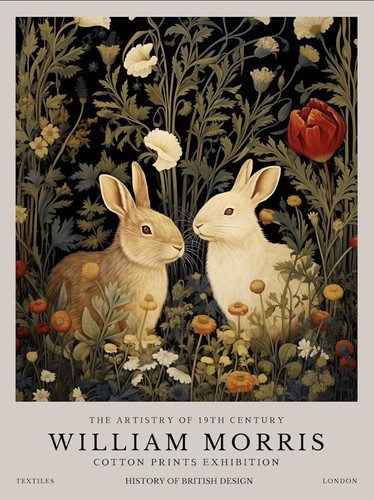 Large size william morris - size,