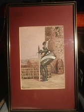 Douglas Constable - Watercolour - Edwardian period - Mounted & Framed