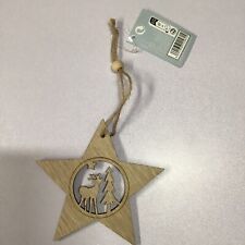 Shabby Chic Wooden Star &