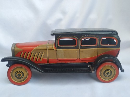 Vintage old winding - vintage, tin