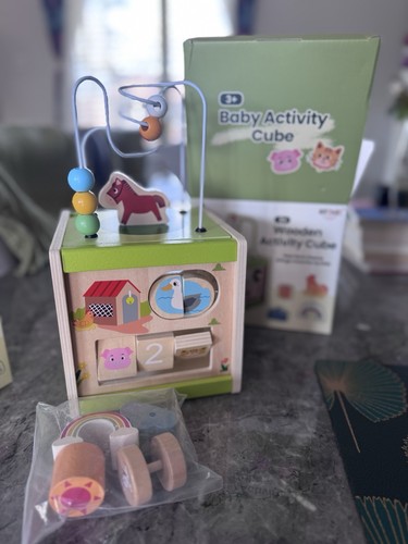 Children wooden activity - children's,