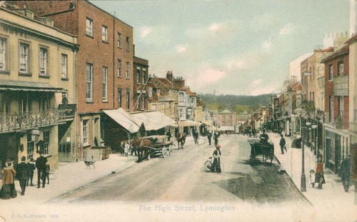 Lymington hants high - hants, street