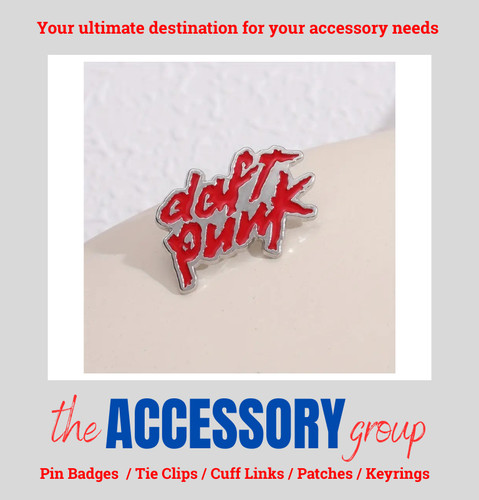 New daft punk pin badge - pin, tie